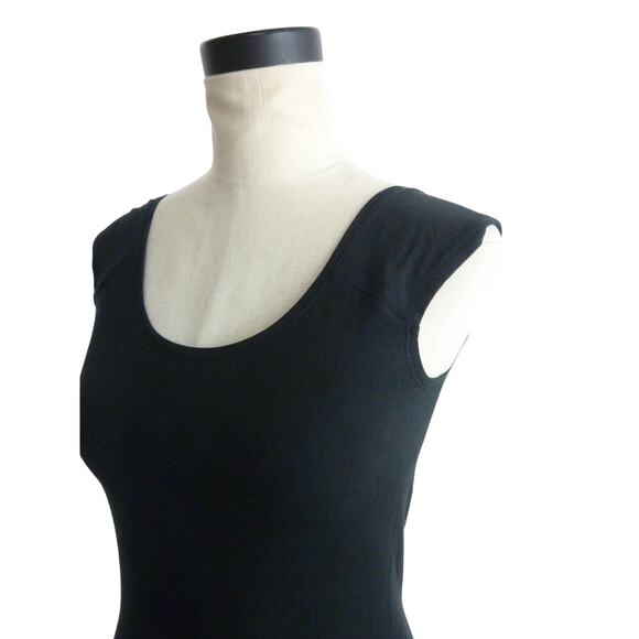 NWT Everlane Cap Sleeve Top S Black Tee - Picture 4 of 6
